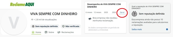 reclame aqui - curso vivem sempre com dinheiro-1